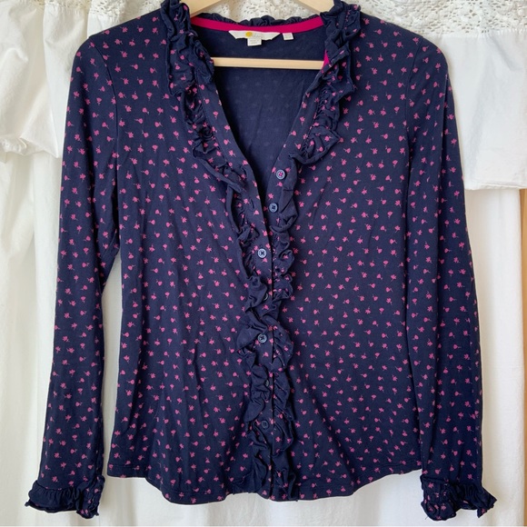 Boden Long sleeve Women's Top Size
6R / Boden Top / Cotton and Modal /
Soft Top. - Picture 16 of 16